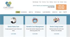 Desktop Screenshot of careassistsolutions.com